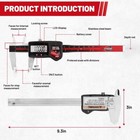 Ip67 Digital Caliper Measuring Tool 6  150mm   0 001  0 02mm Precision Electric