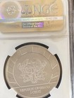 2015 Ghana 55c Year Of The Goat Lunar Skull Ms70 Ngc