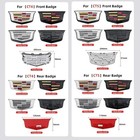 Abs Car Front Grille Rear Trunk Logo Emblem Sticker For Cadillac Ct4 Ct5 Ct6 Xt4