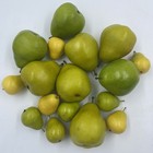 Vintage Faux Artificial Pears Fruit Lot Green Yellow Bowl Filler Decorative Prop