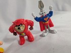 Looney Tunes Super Heroes Mcdonalds Toys Complete Set Of 4 Vintage 1991