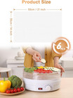 6 Pack Silicone Dehydrator Sheets  14 X 21 Inch  Premium Non-stick Silicone Mesh