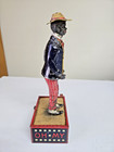 Windup Lehmann  oh My  Black Dancing Figure - German - Working Condition