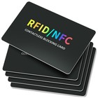5-pack Rfid Blocking Cards     Nfc   Contactless Debit credit Wallet Protector