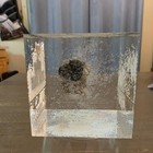 Berlin Wall Commemorative Concrete Acrylic Display 9 November 1989 Germany As Is