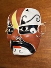 Authentic Chinese Paper Mache Hand Painted Peking Opera Style Mask