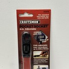 Sears Craftsman Tools Usa 43378 6    Adjustable Pocket Socket Non-slip  Red Grip
