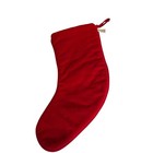 Midwest Importers Vintage Needlepoint Xmas Stocking Orange Tabby Cat Ornament