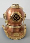 Brass Vintage Style Mark V Us Navy Scuba Deep Mini Diving Divers Helmet Gift