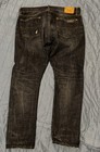 Polo Ralph Lauren Men s Slim Fit Tapered Dark Wash Distressed Denim Jeans