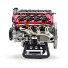 Mini V8 Toy Engine Model Kit That Runs Mechanical Assembly Diy Toy With Brackekn