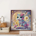 Special Shaped Diamond Art Kits For Adults  Animal Cat 5d Diamond Painting Kits 
