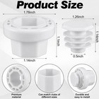 Lacrosse Sliding End Caps - 2 Pcs Lightweight  Durable  Easy To Install