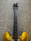 335 Style Electric Guitar Gold Semi Hollow Body