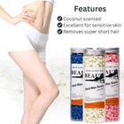 400g Hard Wax Beads Beans For All Waxing Depilatory Hair Removal Warmer Heater