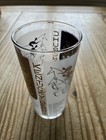 1958 Kentucky Derby Gold Bar Mint Julep Glass 24k Gold Twin Spires - Near Mint
