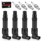 4 Ignition Coils Iridium Spark Plugs For Suzuki Hayabusa 1300 Gsx1300r Rz Bk Bka