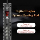 Sunsun Aquarium Submersible Heater 220v Lcd Quartz Heating Rod 200w