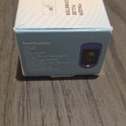 Finger Pulse Oximeter  Lcd Display Fingertip Blood Oxygen Monitor  Blue white