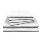 Tempur-pedic Cool Softness King Sheet Set 6 Piece White Modal Cooling Bedding