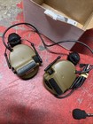 3m Peltor Comtac Iii swat-tac Single Comm Headset W  Boom Mic   Arc Adapters