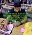  wwe wcw Hulk Hogan Signed Autographed 16x20 Hulkster Giclee Collage W jsa   Ons