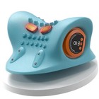 Electric Neck Massager With Heat  3 Modes Cervical Traction Pillow For Pain Reli