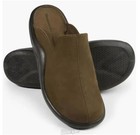Hammacher Womens Walk On Air Indoor Outdoor Slipper Shoes Brown Size 7 5 Slip-on
