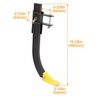 Manual Implement Lift Point W  Scarifier Shank Detachable Cultivator For Atv utv