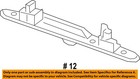 Chrysler Oem 15-17 200 Trunk Lid Lid Components-handle 68248852aa