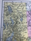Map 1935  New South Wales Victoria South Australia New Zealand   North Island  