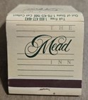 The Mead Inn Wisconsin Rapids Wi Vtg Unused Feature Matchbook Se