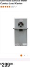 Mc2040b1200r 20 Space 40 Circuit 200-amp Flush Mount Meter Load Center Breaker 
