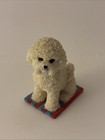 Lot Of 6 Rare Danbury Mint Cute Bichon Frise Miniature Resin Figures