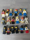 Lego Minifigure Lot Vintage Classic Town City Castle Knights Pirates White Space