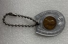 Encased Cent Lincoln Good Luck Penny Token Silver City Casino Las Vegas Vintage