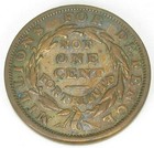 Hard Times Token Not One Cent  Ht 48  Very Fine-   318