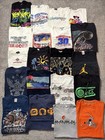 Vintage T Shirt Lot Of 20 Tees Modern 90s Sports Nature Band Graphic Size S   M