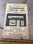 Vintage Voigt Milling Company Charles Lindbergh Promo Advertising Poster Flier