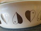 Pyrex Golden Hearts Casserole With Lid 2 5 Qt Read