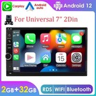 7inch Double 2din Car Android Stereo Radio No-dvd Mp5 Player 4g Wifi Gps Camera
