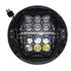 7 In Led Headight White Drl Hi-lo Beam For Harley Touring Street Glide 2014-2022