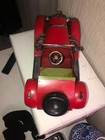 Vintage Original 1950 s Metal And Tin Indy Racing Roadster  12 Inch 