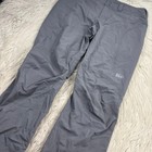Rei Women s 10 Gray Screeline Pants Hiking Camping Gorpcore Articulated Knees
