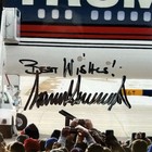 President Donald Trump Hand Signed Best Wishes Framed Photo W  Coa 15x12