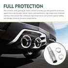 1 Pc Car Exhaust Pipe Connector Kit  5 11  X 1 06  X 1  Stainless Steel 