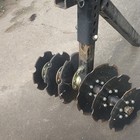 Hitch-mounted Disc Plow Attachment W  Scalloped Discs For Universal Tractor