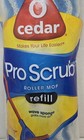 O Cedar Pro Scrub Roller Wave Sponge 10in Mop Refill Open Package New