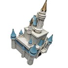 Vintage Walt Disney World Cinderella Castle Monorail Park Playset Retired Read