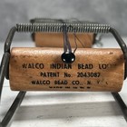 Vintage Walco Indian Bead Loom Beaded Jewelry Craft Kit New York Usa